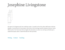 Tablet Screenshot of jolivingstone.com